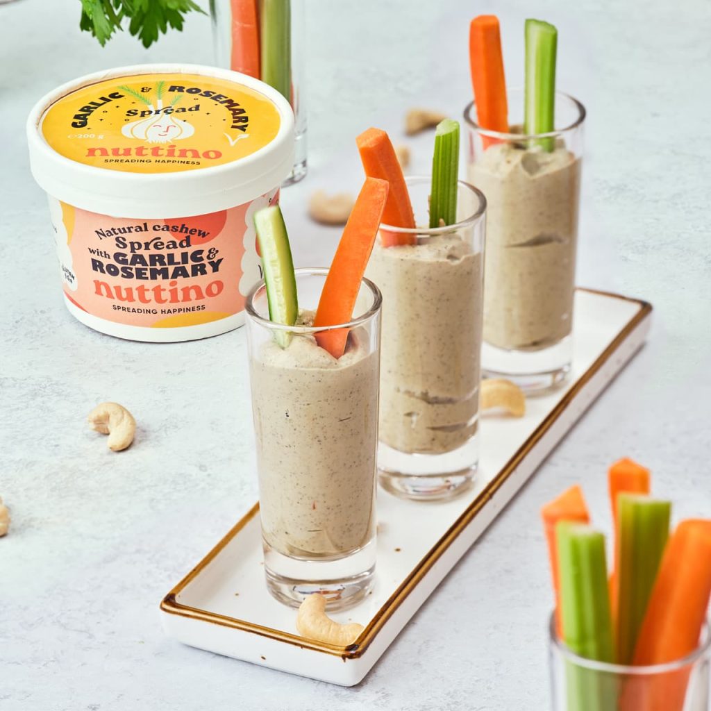 Tasty vegan appetizers