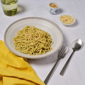 Vegan pasta recipes with vegan Parmesan