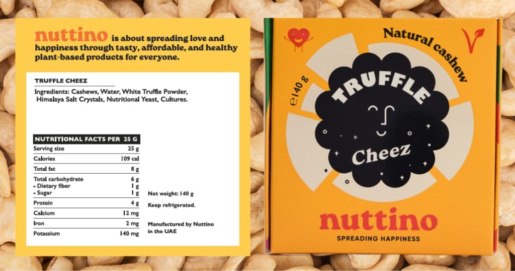 Choosing vegan cheese based on ingredients and labels