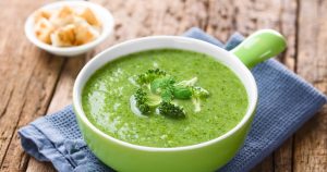 Creamy vegan brocolli soup