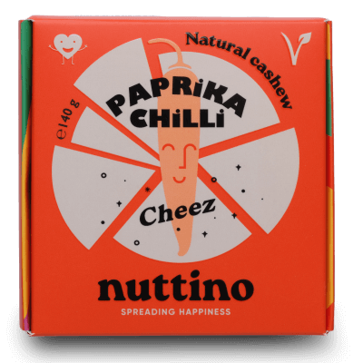 Paprika chilli cashew cheese